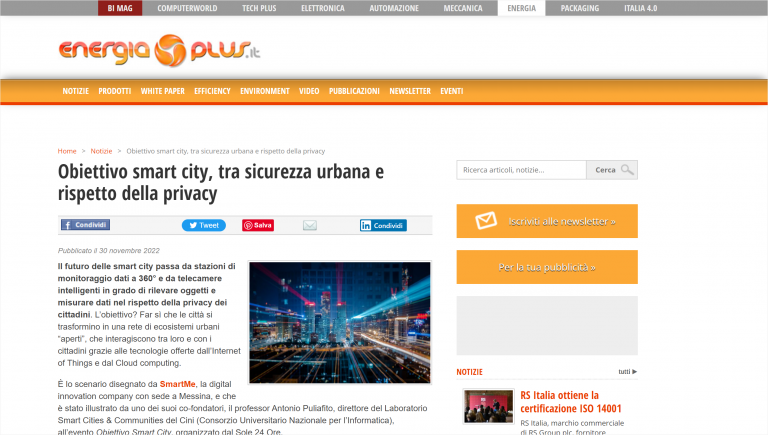 Obiettivo smart city, tra sicurezza urbana e rispetto della privacy
